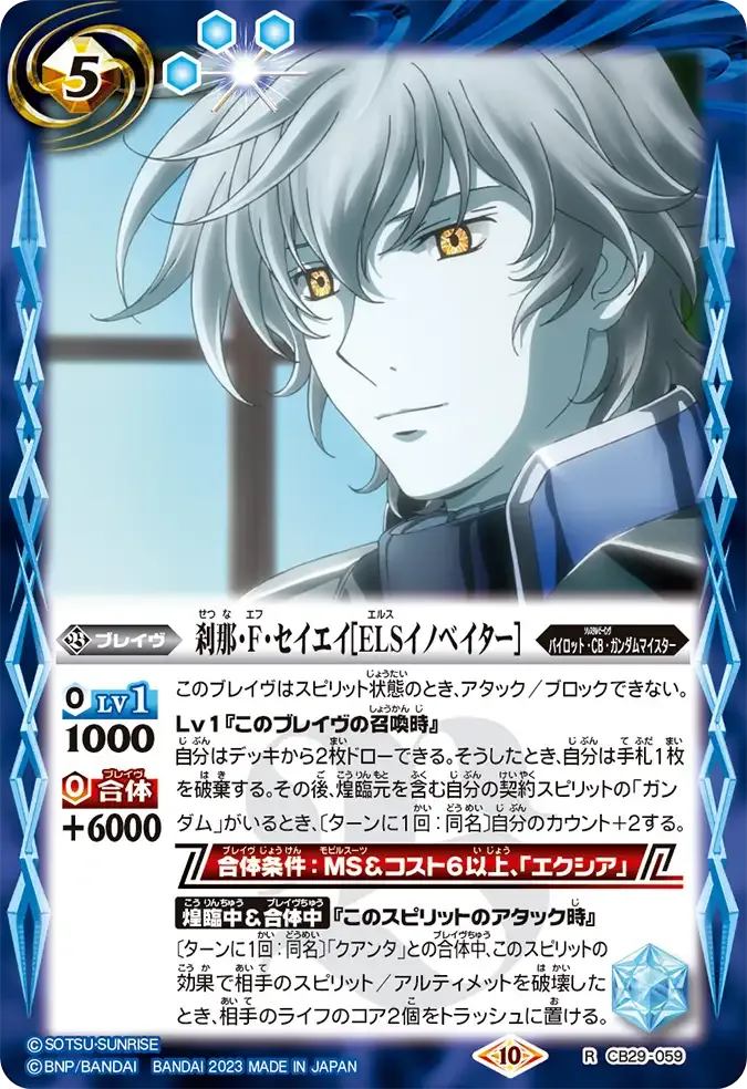 刹那・F・セイエイ[ELSイノベイター]