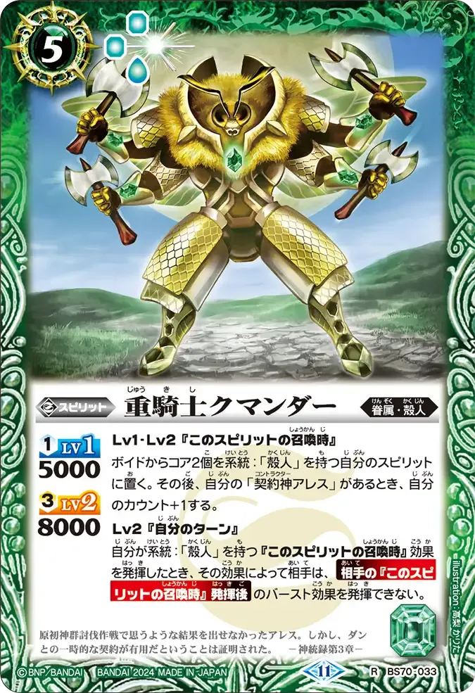 重騎士クマンダー
