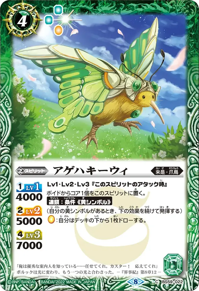 アゲハキーウィ