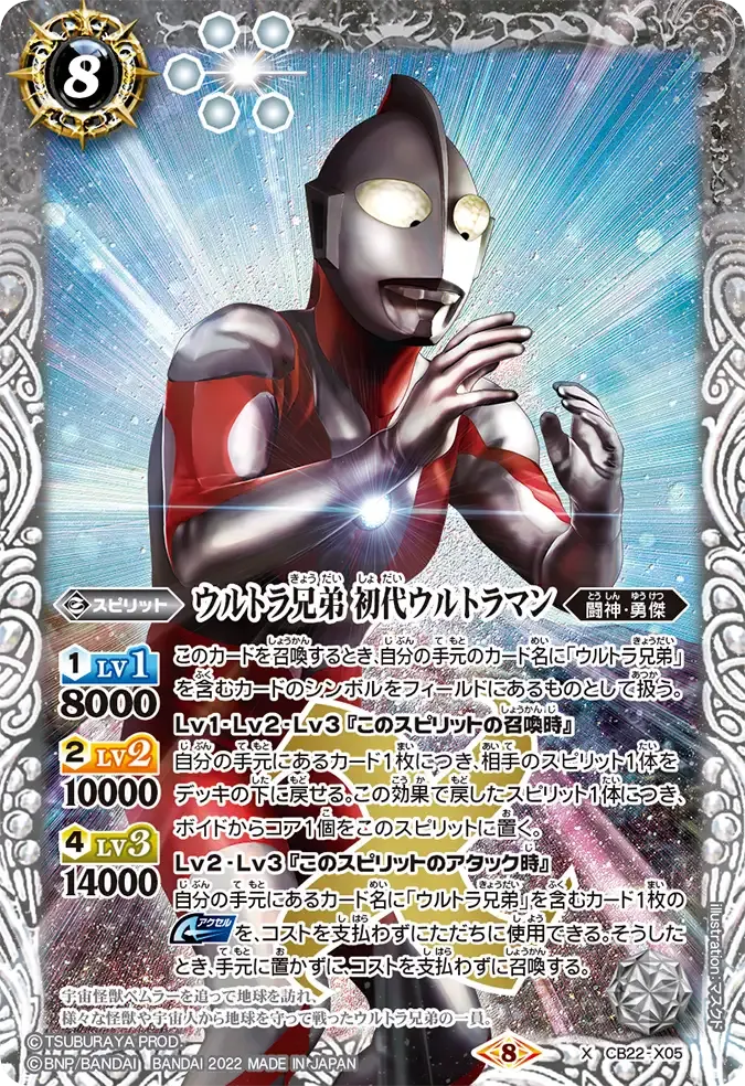 ウルトラ兄弟 初代ウルトラマン
