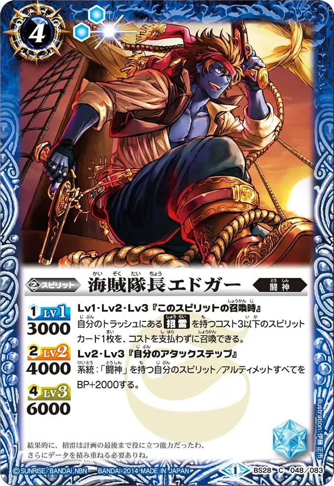 海賊隊長エドガー