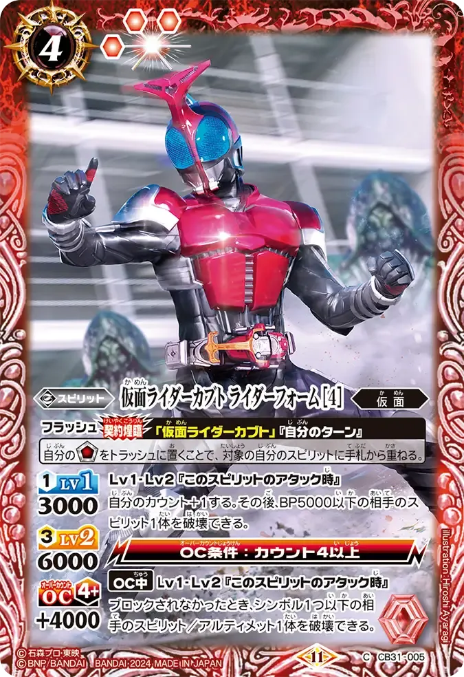 仮面ライダーカブト ライダーフォーム [4]