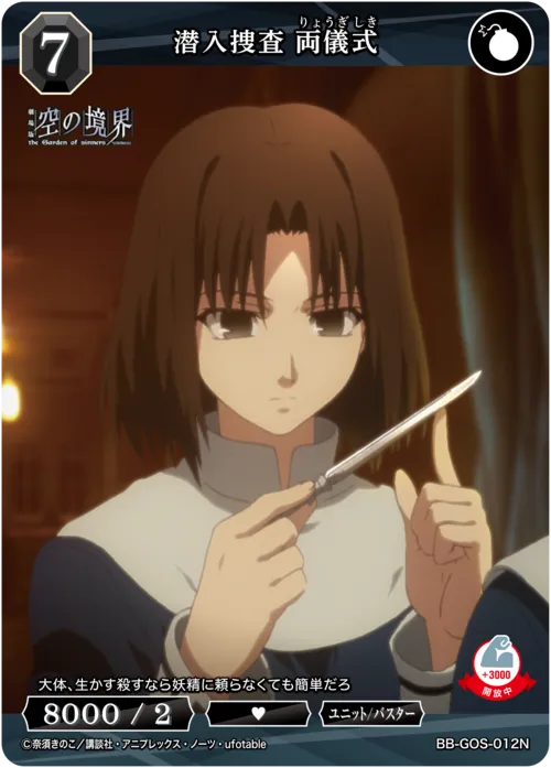 潜入捜査 両儀式