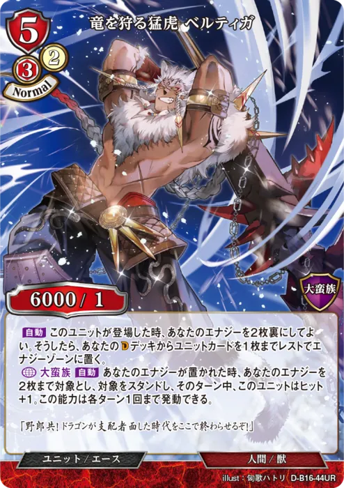 竜を狩る猛虎 ベルティガ