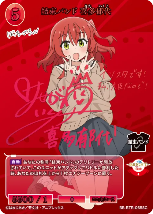 結束バンド 喜多郁代