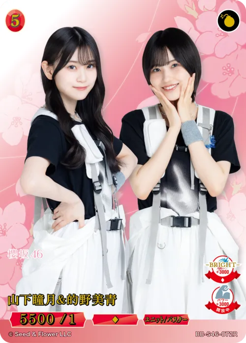 山下瞳月＆的野美青