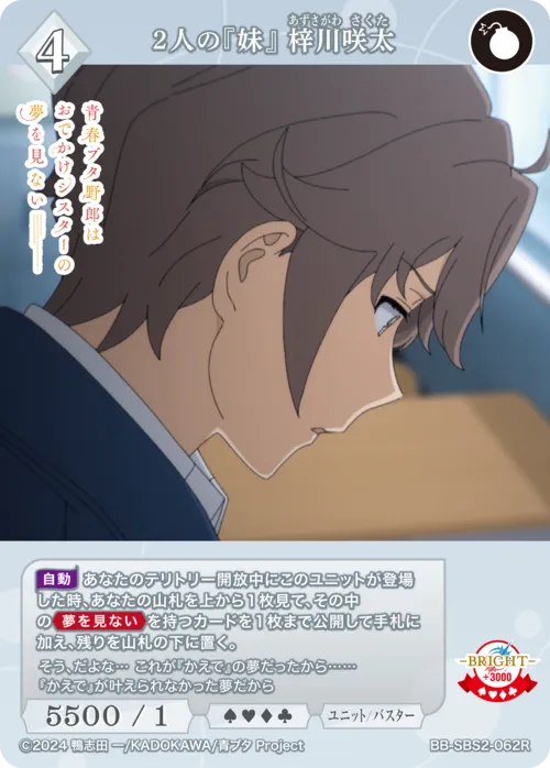 2人の『妹』 梓川咲太