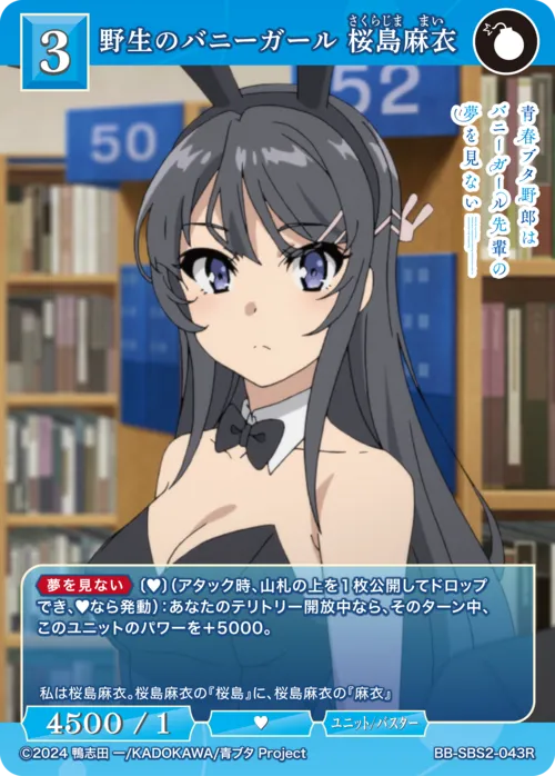 野生のバニーガール 桜島麻衣