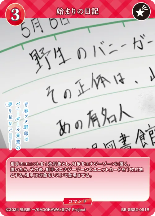 始まりの日記