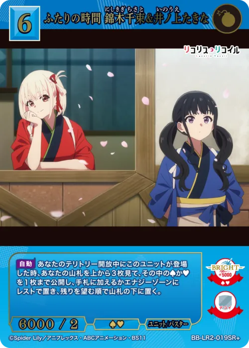 ふたりの時間 錦木千束&井ノ上たきな