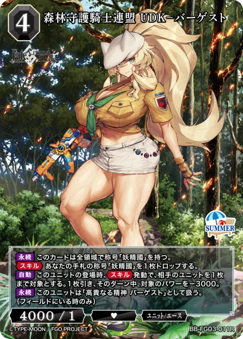森林守護騎士連盟 UDK－バーゲスト