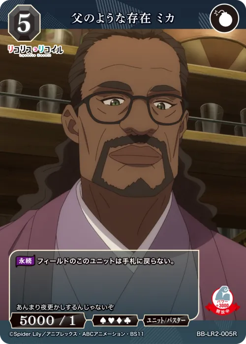 父のような存在 ミカ