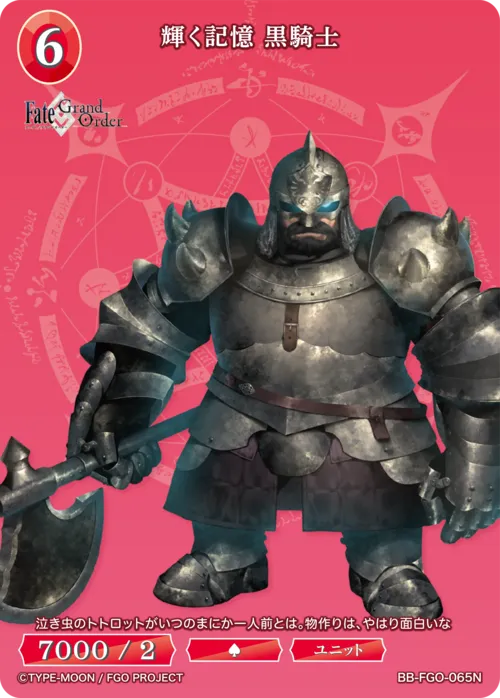 輝く記憶 黒騎士