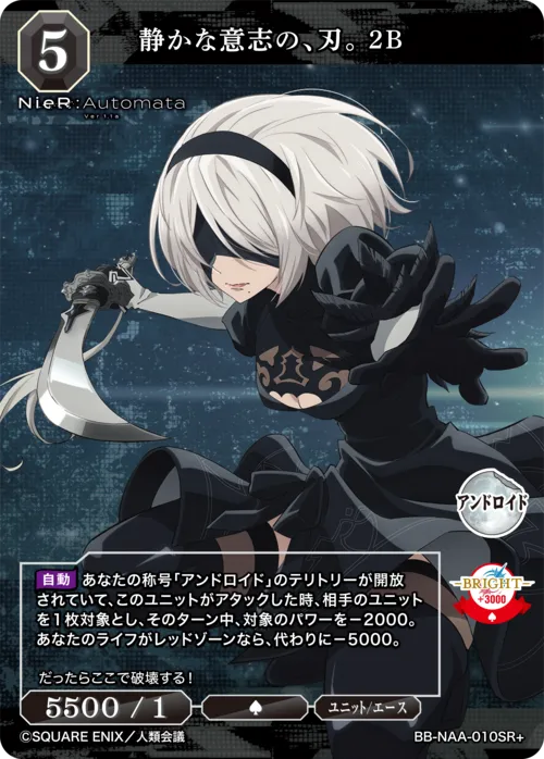 静かな意志の、刃。 2B