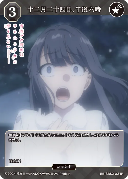 十二月二十四日、午後六時