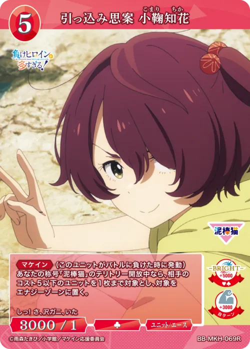 引っ込み思案 小鞠知花