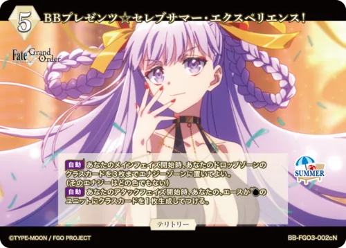BBプレゼンツ☆セレブサマー・エクスペリエンス！ (表)