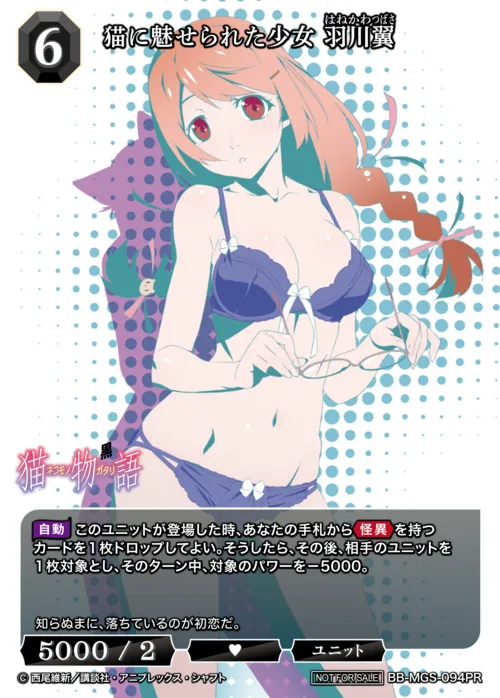猫に魅せられた少女 羽川翼