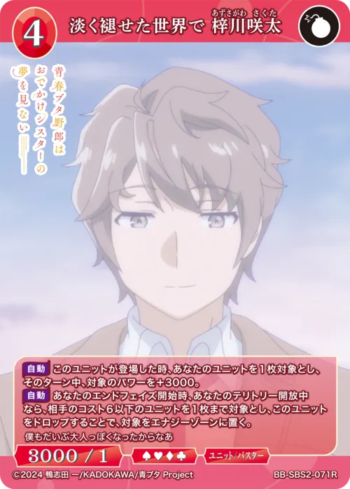 淡く褪せた世界で 梓川咲太