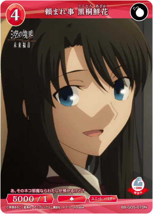 頼まれ事 黒桐鮮花