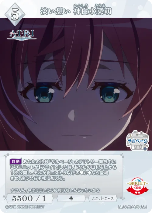 淡い想い 神白水菜萌