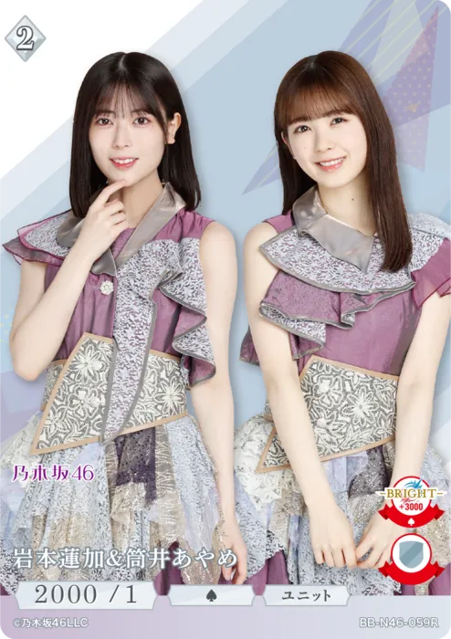 岩本蓮加＆筒井あやめ