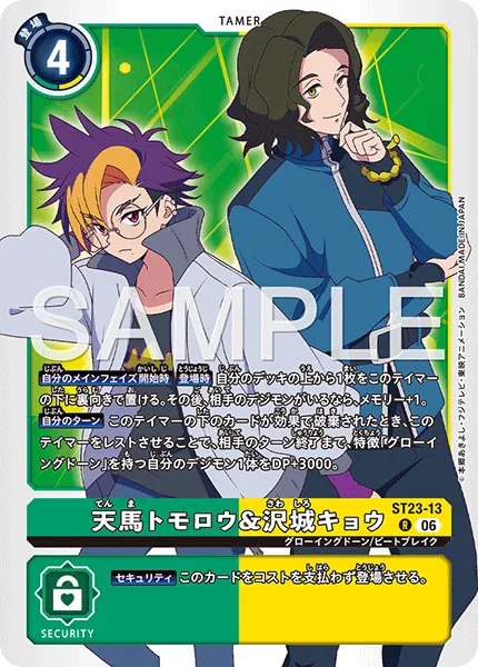 天馬トモロウ&沢城キョウ