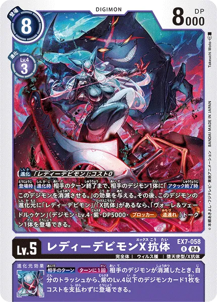 レディーデビモンX抗体