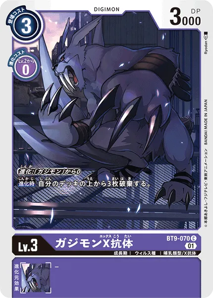 ガジモンX抗体
