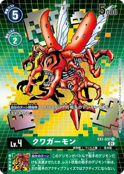 クワガーモン