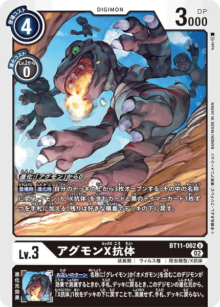 アグモンX抗体