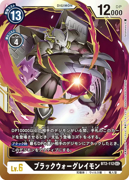 ブラックウォーグレイモン