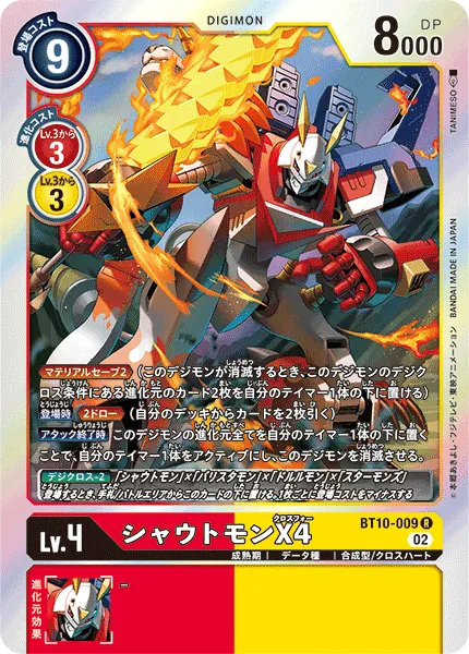 シャウトモンX4