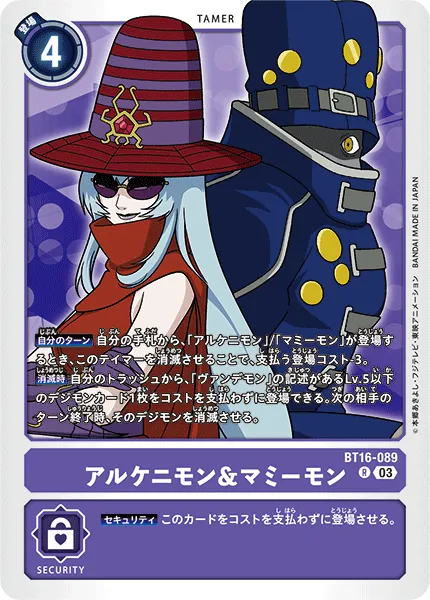 アルケニモン＆マミーモン