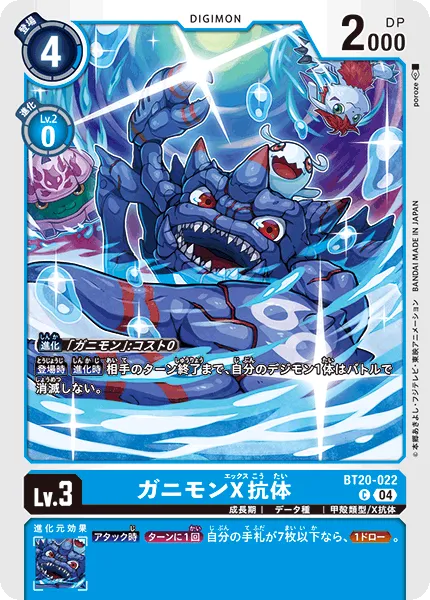 ガニモンX抗体