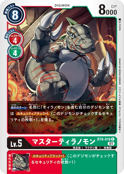 マスターティラノモン