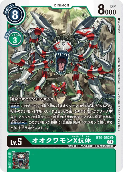 オオクワモンX抗体