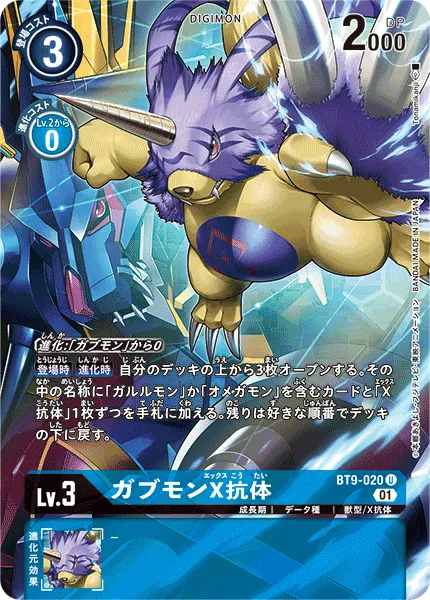 ガブモンX抗体