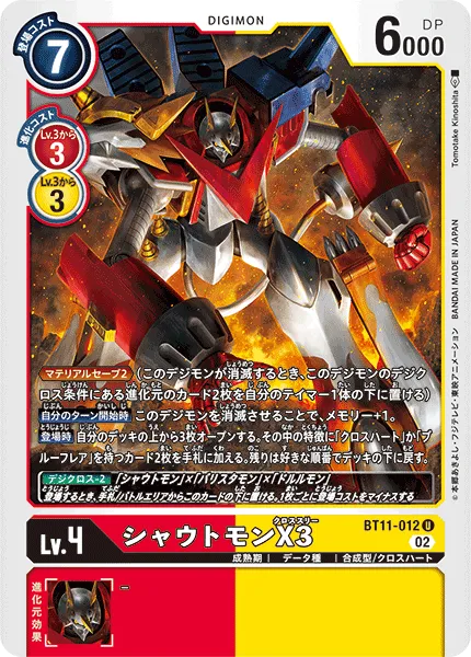 シャウトモンX3