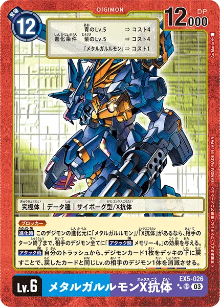 メタルガルルモンX抗体