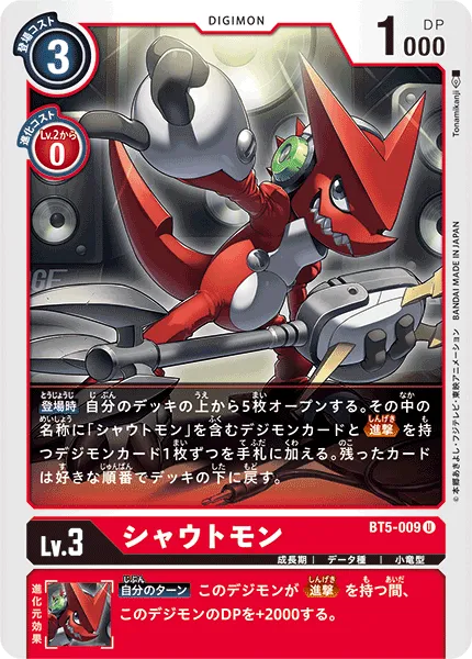 シャウトモン