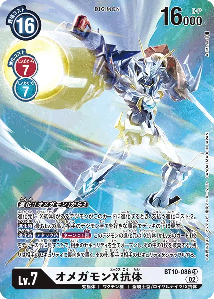オメガモンX抗体