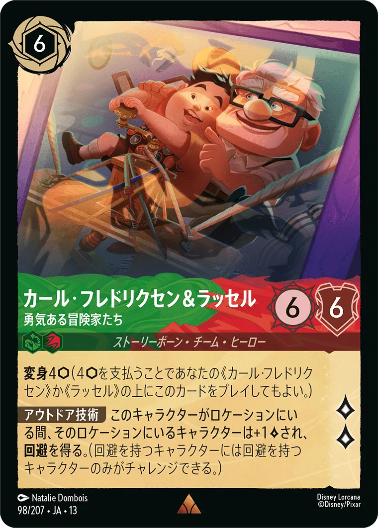 カール･フレドリクセン＆ラッセル - 勇気ある冒険家たち
