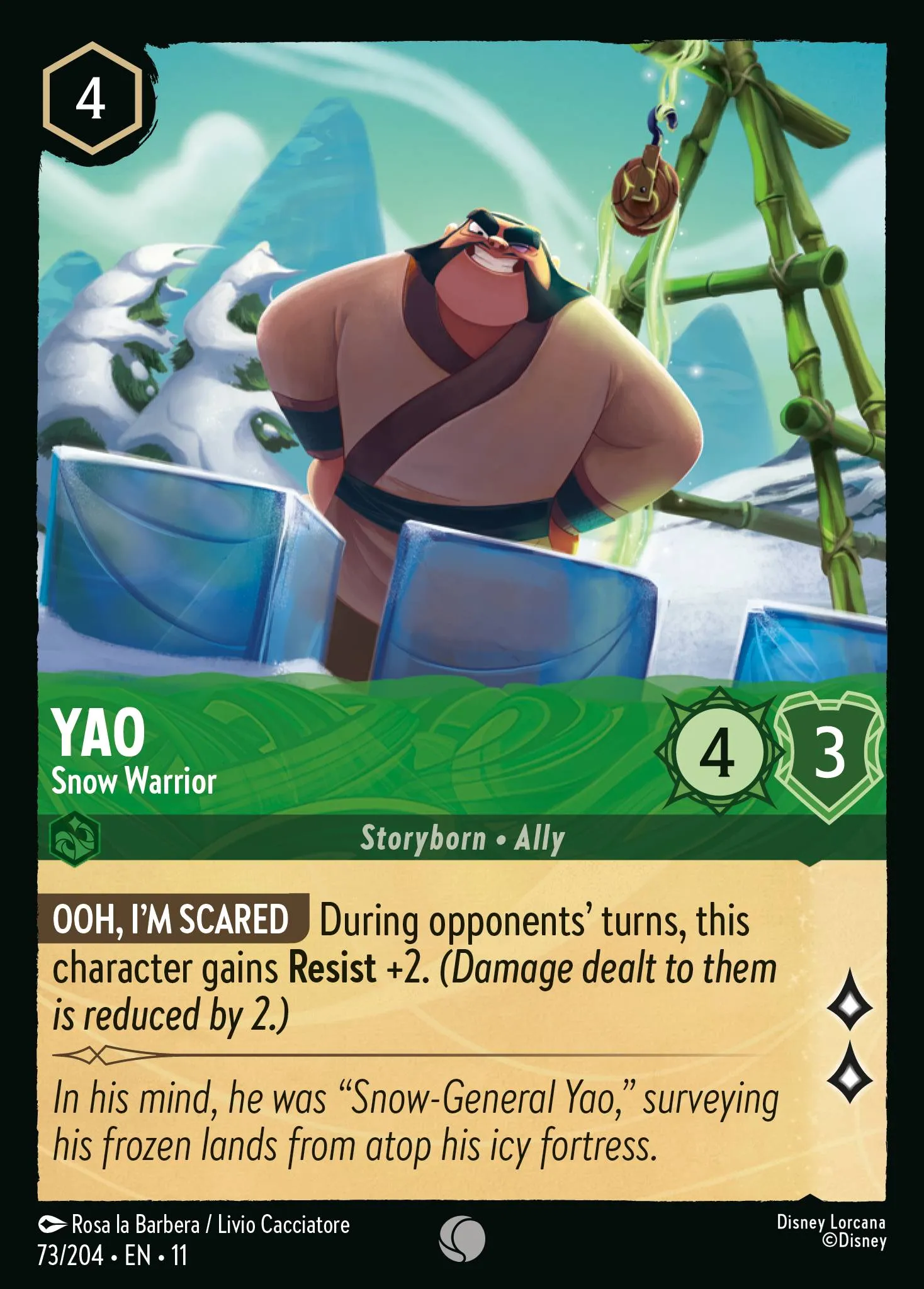 Yao - Snow Warrior