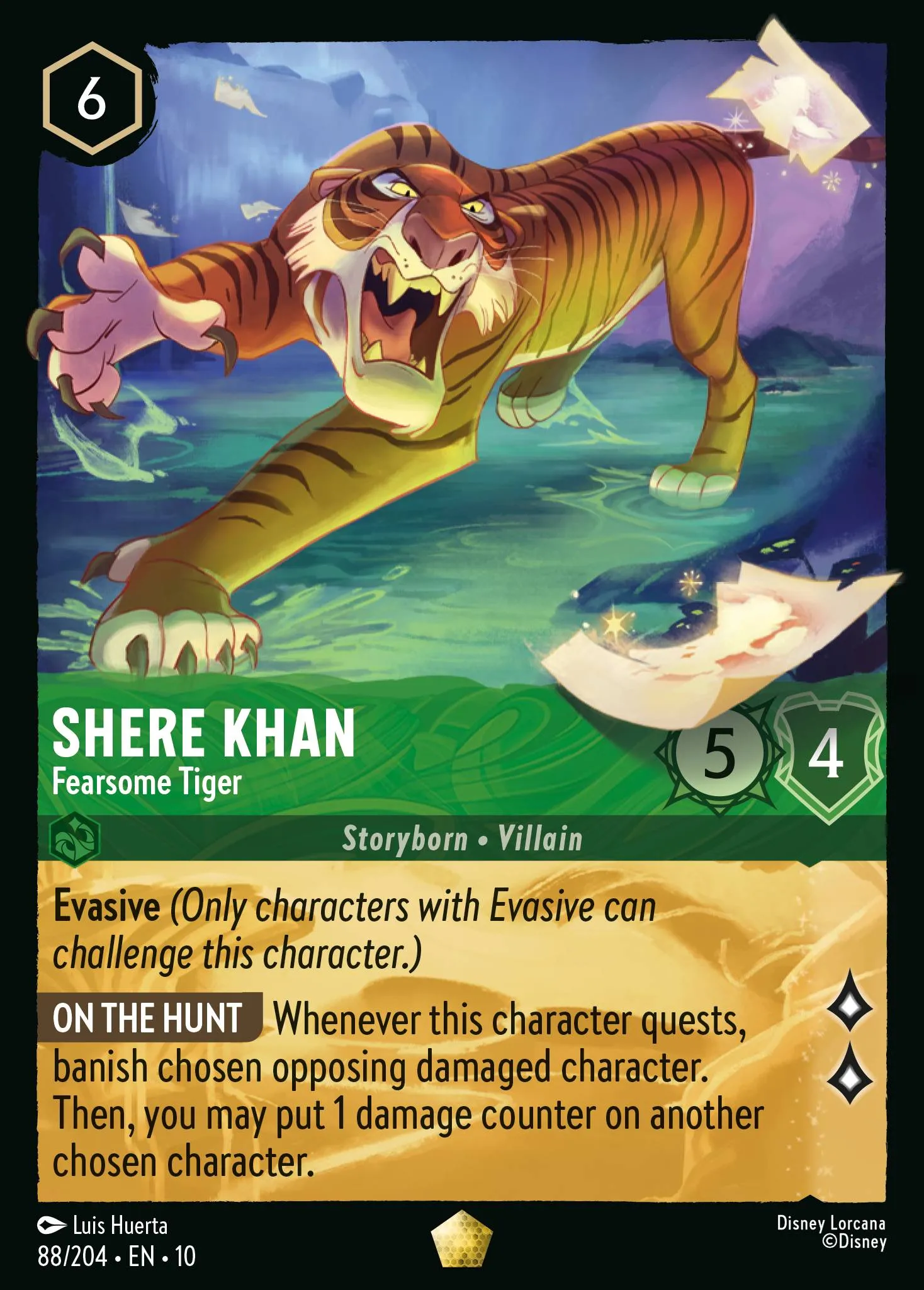 Shere Khan - Fearsome Tiger