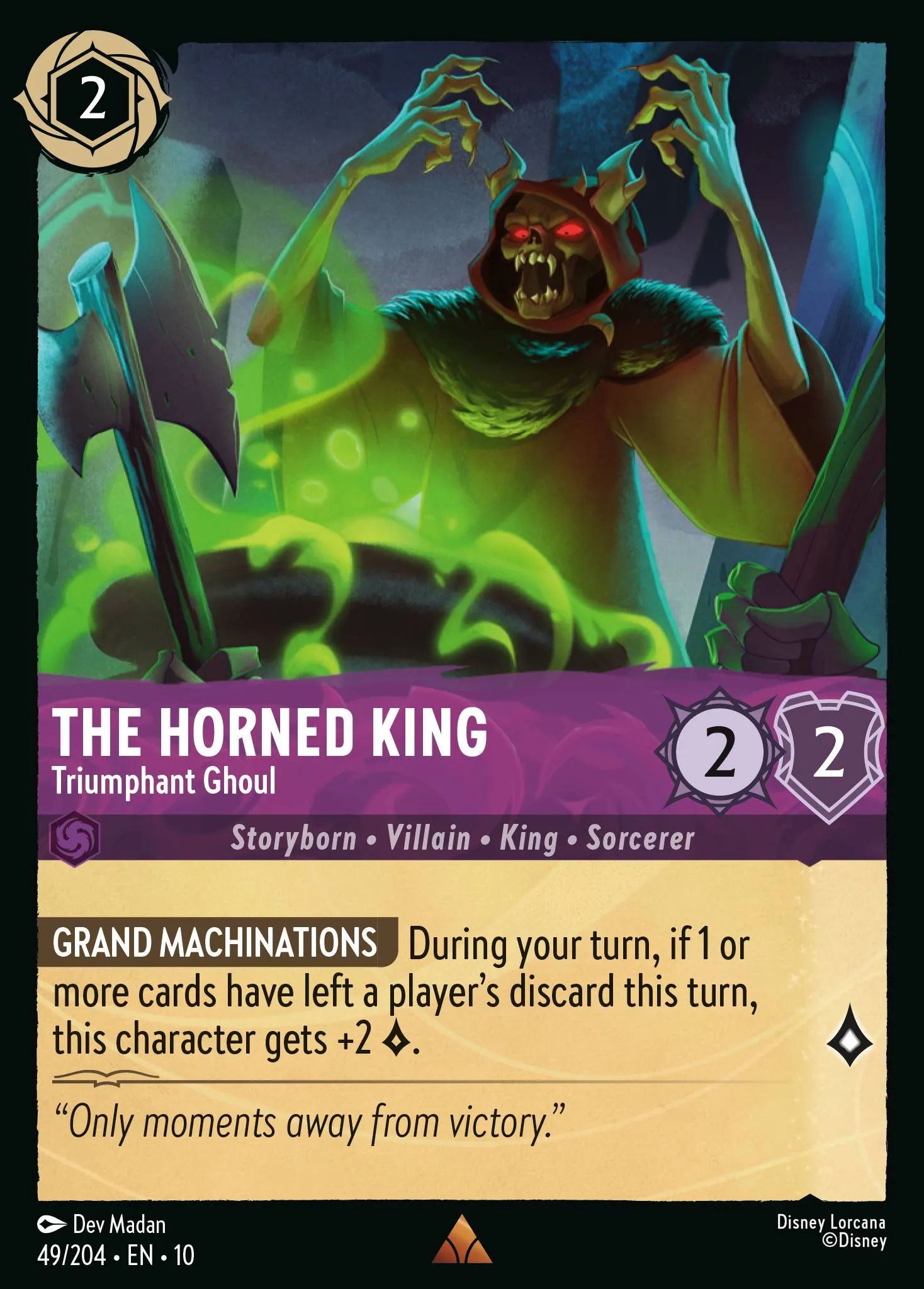 The Horned King - Triumphant Ghoul