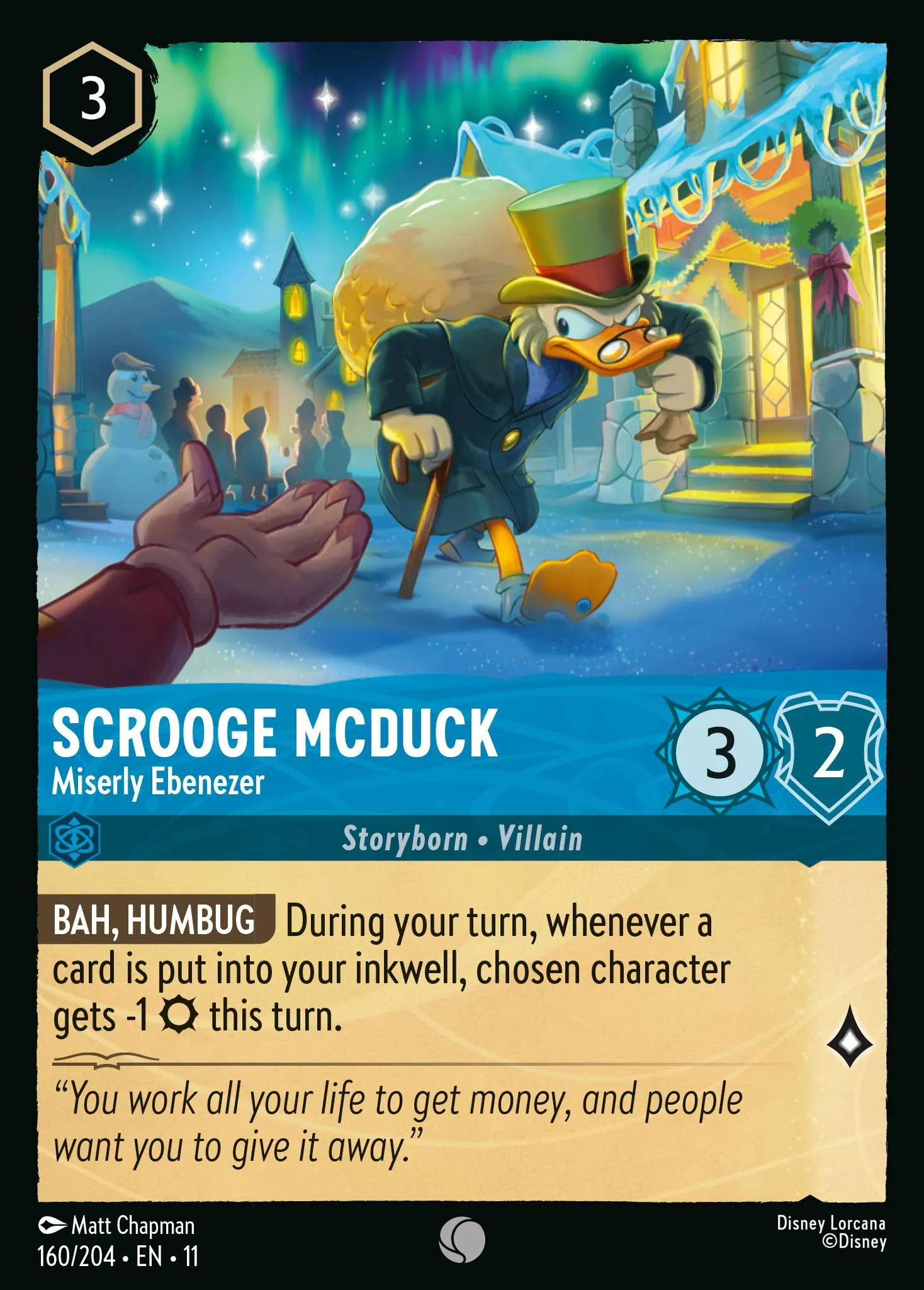 Scrooge McDuck - Miserly Ebenezer