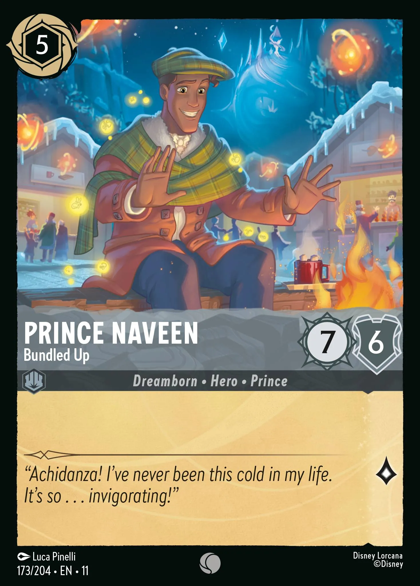 Prince Naveen - Bundled Up