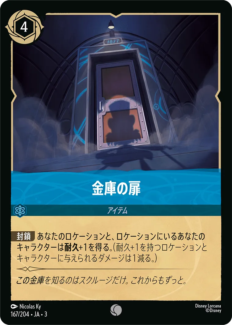 金庫の扉