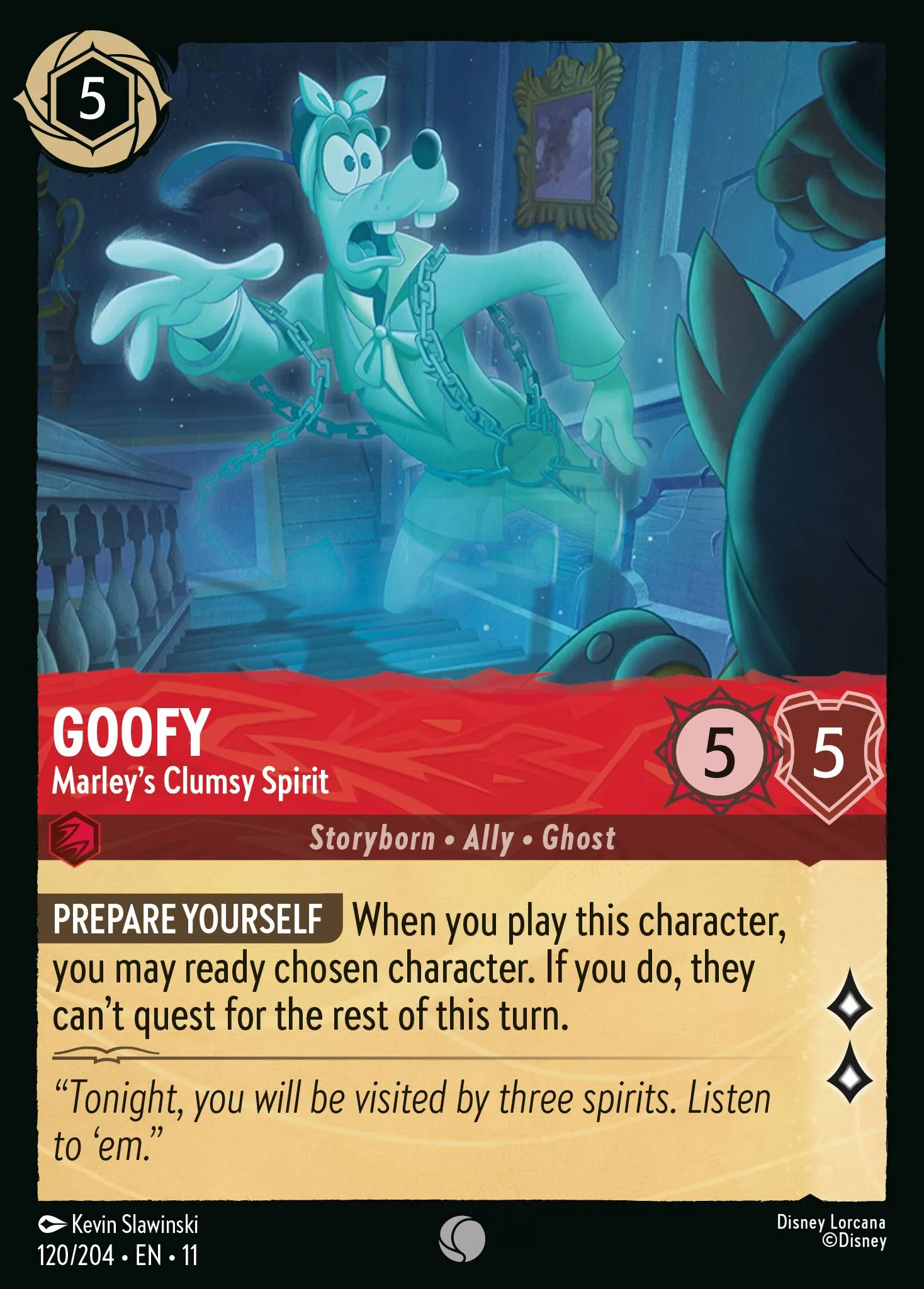 Goofy - Marley's Clumsy Spirit